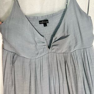 Wishlist babydoll maxi dress- color is cloud blue